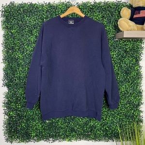 Y2K Navy Sweatshirt